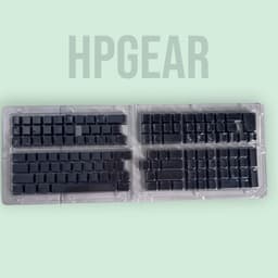 Keycap comic 109 Phím | Keycap Polar Contour Full Size 134 Phím | Profile Cherry |Kết Hợp Màu Gradient và Topographic 5