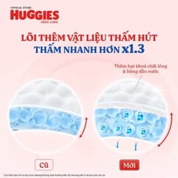 (LINK TRỢ GIÁ) Combo 2 Tã quần Huggies Skincare Mega Jumbo M102+4/L100+4/XL84+4/XXL76+4 5