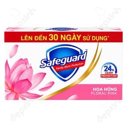 Xà Phòng Cục Safeguard MOLLYHAIR Bảo Vệ Kháng Khuẩn, Sạch Sâu, Thơm Mát, Sảng Khoái Suốt 24H 115g 6