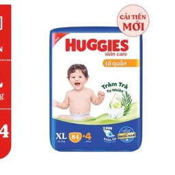 (LINK TRỢ GIÁ) Combo 3 Tã quần HUGGIES Skincare Mega Jumbo M102+4/L100+4/XL84+4/XXL76+4 2