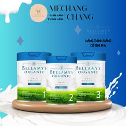 [ CHÍNH HÃNG] Sữa Bellamy's Organic A2 800g đủ số 1,2,3 date mới nhất hàng air có tem phụ, chính hãng 4