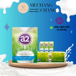 [ CHÍNH HÃNG] Sữa bột A2 nguyên kem dạng túi 1kg và sữa pha sẵn dạng hộp 200ml/hộp cho bé 3