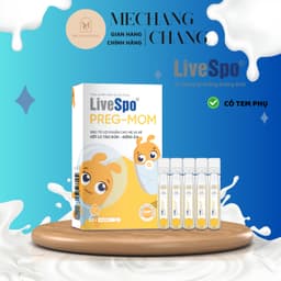 [T12/2027] Men vi sinh LIVESPO Preg -Mom bổ sung men vi sinh hỗ trợ giảm táo bón và biếng ăn 3