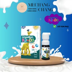[ CHÍNH HÃNG] [Date T5/2028] Xịt D3k2 Lineabon dung tích 10ml dạng XỊT cho bé 4