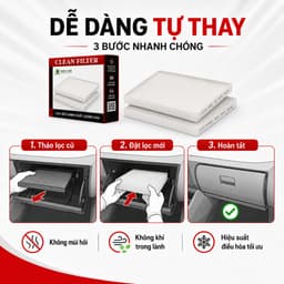 Màng Lọc Gió Điều Hòa Ô Tô Toyota Vios 2017-2023 Mã 87139-30040 87139-0N010 4