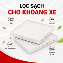 Màng Lọc Gió Điều Hòa Ô Tô Toyota Vios 2017-2023 Mã 87139-30040 87139-0N010 5