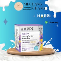 [03/03/2029] Bổ sung Lactoferrin Happi - bột dinh dưỡng hạnh phúc Happi bổ sung Lacto 3
