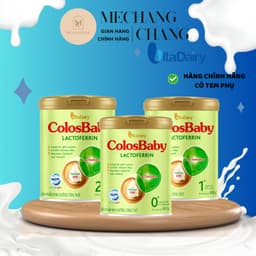 [CHÍNH HÃNG] Sữa Colosbaby Lactoferin đủ số 0+1+2+ 800gr Vitadairy hỗ trợ tiêu hóa đề kháng 3
