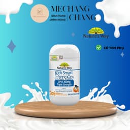 [ T5/2028] Viên Nhai Nature's Way Kids Smart DHA Burst 300mg Triple Strength Tăng Cường Phát Triển T 3