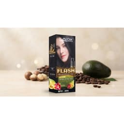 Gel Gội Phủ Bạc Lavox MOLLYHAIR Flash - Dầu Gội Thảo Dược Đen Tóc Tự Nhiên Đủ Màu Chính Hãng 2