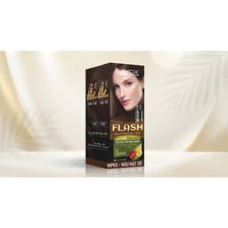 Gel Gội Phủ Bạc Lavox MOLLYHAIR Flash - Dầu Gội Thảo Dược Đen Tóc Tự Nhiên Đủ Màu Chính Hãng 4