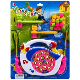 Đồ chơi câu cá , búa đập , có nhạc chạy pin aa 2 chức năng trong 1 [ HÀNG VN ] 6