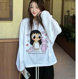 (TD6807) Áo thun tay dài nam nữ unisex Basic form rộng, vải cotton 250GSM, chính hãng MIA local band 6