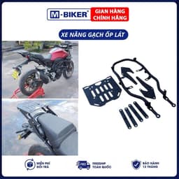Baga Gập 2 Chiều CB300R, baga cb300 gập lật 2 chiều | M-Biker 4