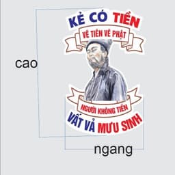 Tem xe tải - tem dán ô tô, . tem xe decal trang trí hot trend cặp tem dán hạt tiêu tuy bé mà cay 5