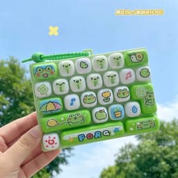 🔥🔥【Hàng có sẵn】🔥🔥Móc khóa đồ chơi giải stress bàn phím giải thưởng trẻ em 26 phím 8