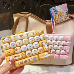 🔥🔥【Hàng có sẵn】🔥🔥Móc khóa đồ chơi giải stress bàn phím giải thưởng trẻ em 26 phím 2