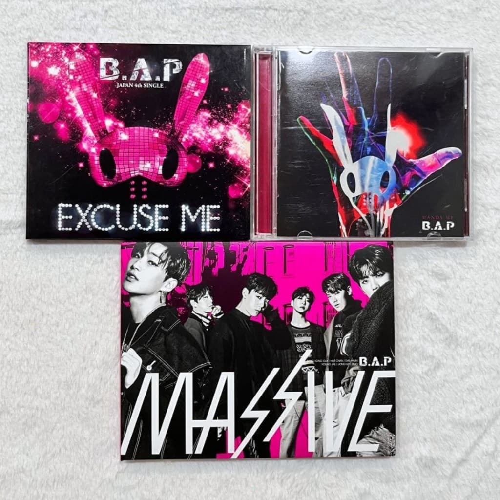 Album nhóm nam B.A.P [Secondhand] - First Sensibility, One Shot, Badman, Noir, Matrix