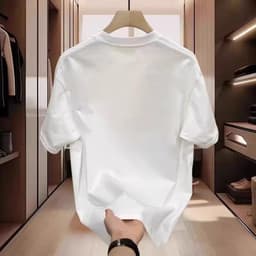 Áo thun unisex 100% cotton, in họa tiết nhân vật truyện tranh Nhật, dáng rộng thoải mái mùa hè 4