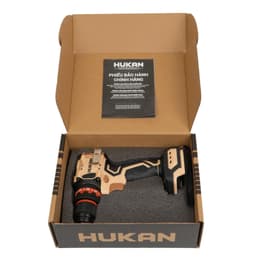 Máy Khoan Pin 3 Chức Năng HUKAN GC-DL1050-Z3, Đầu 10mm Autolock - Lực Siết 50Nm Không Chổi Than 8