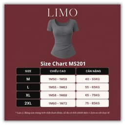 Áo Thun Nữ Tay Ngắn Cổ Vuông Có Nút  Bigsize LiMo Áo Kiểu Nữ Mặc Hè Thoài Mái Đẹp Dễ Thương MS201 9