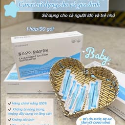 Canxi Váng Sữa Hữu Cơ KJM Aloe Calciumore Hàn Quốc 90 Gói – Bổ Sung Canxi, Vitamin D3 Và Magie 5
