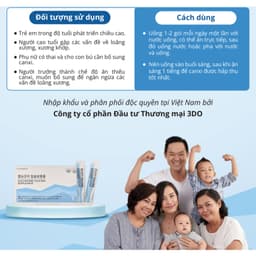 Canxi Váng Sữa Hữu Cơ KJM Aloe Calciumore Hàn Quốc 90 Gói – Bổ Sung Canxi, Vitamin D3 Và Magie 2