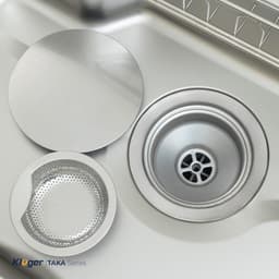 Chậu Rửa Bát Kluger KF8248FS Plus 1 Hố Inox 304 82x48cm Bề Mặt LINEN Chống Xước Full Phụ Kiện Chính Hãng 7