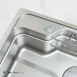 Chậu Rửa Bát Kluger KF8248FS Plus 1 Hố Inox 304 82x48cm Bề Mặt LINEN Chống Xước Full Phụ Kiện Chính Hãng 8