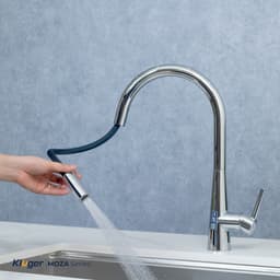 Vòi rửa bát Kluger KLF0009SC, Chống bắn nước thế hệ mới 5