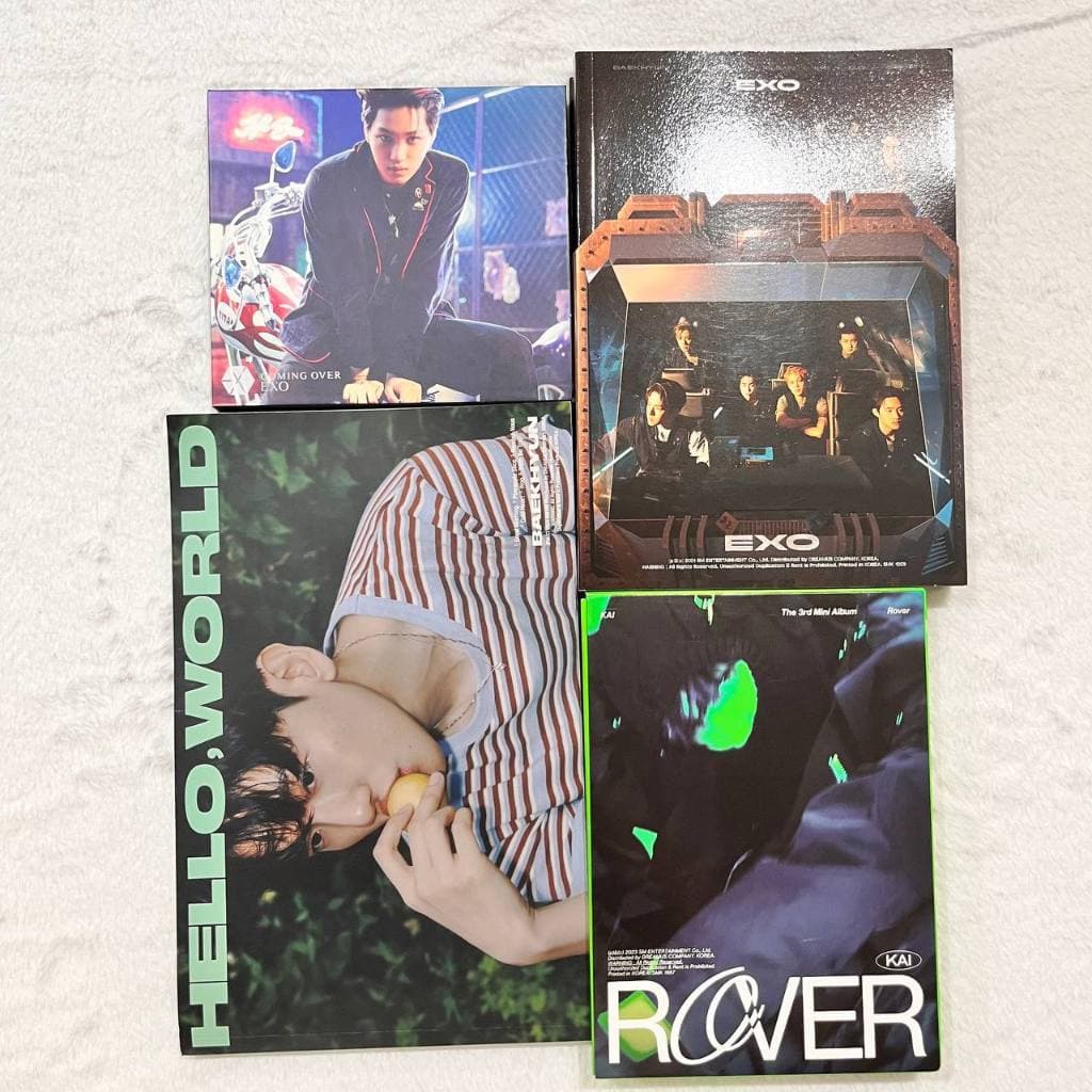 Album EXO secondhand chính hãng Hàn Quốc