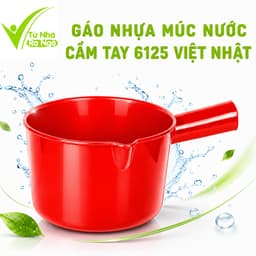Gáo Nhựa Múc Nước Việt Nhật 6123 Nhựa Cao Cấp Tay Cầm Chắc Chắn Bền Đẹp Tiện Dụng Cho Gia Đình GD260 1