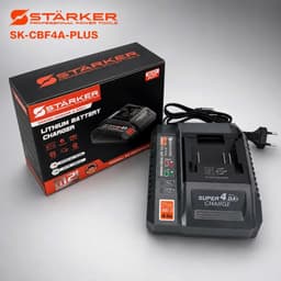 Sạc Pin Lithium 21V Stärker SK-CBF4A-PLUS 4A Có Quạt Gió Tản Nhiệt Sạc Nhanh 2