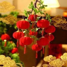 🌸 SET 3/5 CHIẾC PHỤ KIỆN NHUNG TRANG TRÍ – DECOR CÀNH HOA, CÂY CẢNH 4