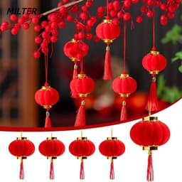 🌸 SET 3/5 CHIẾC PHỤ KIỆN NHUNG TRANG TRÍ – DECOR CÀNH HOA, CÂY CẢNH 8
