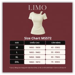 [Có Bigsize 45-85kg] Áo Thun Cổ Tròn Dây Hoa Thiết Kế Thun Gân Tăm Lạnh Mềm Mịn Tôn Dáng LIMO MS572 9