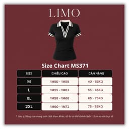 [Có Bigsize 45-85kg] Áo Thun Nữ Cổ Trụ Tay Ngắn Viền Sọc LIMO Áo Polo Ôm Body Dễ Phối Đồ MS371 9