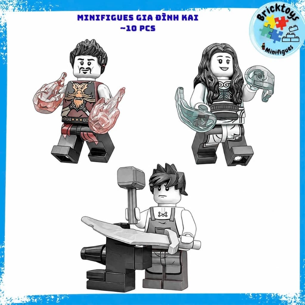[ Có Sẵn ] Đồ chơi xếp hình mô hình nhân vật NJ Season Ray -Maya