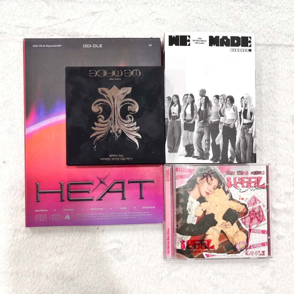 Album K-POP nhóm IDLE (G)I-DLE GIDLE( (nhóm nhạc nữ Hàn Quốc)