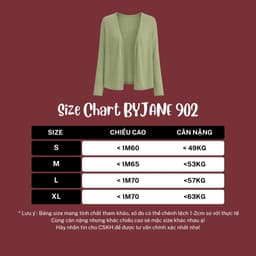 [MỞ BÁN] Áo Khoác Cardigan Nữ Basic Chất Thun Giấy Siêu Nhẹ Co Giãn Mềm Mịn Form Suông Phong Cách Hàn Quốc - 902 2