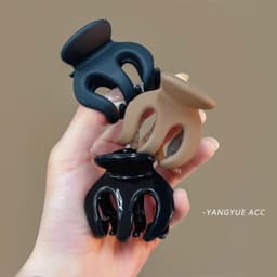 Kẹp tóc chữ M to 5cm tạo kiểu tóc đuôi hot trend 2