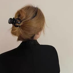 Kẹp tóc chữ M to 5cm tạo kiểu tóc đuôi hot trend 1