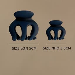 Kẹp tóc chữ M to 5cm tạo kiểu tóc đuôi hot trend 6