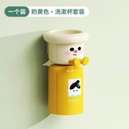 Kệ để bàn chải đánh răng giá để bàn chải đánh răng decor trang trí nhà tắm giúp bé thích đánh răng hơn H9,5L 7