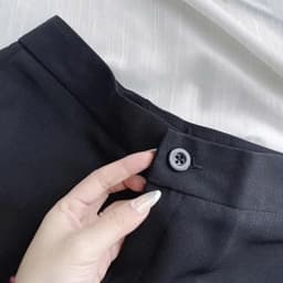 Quần Ống Loe Nữ Cạp Cao Vải Tuyết Mưa Mềm Mịn Đứng Form Tôn Vóc Dàng Đôi Chân Dài Thon Gọn m833 6