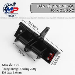 Bản Lề Lò Xo Tự Động Đóng 90 Độ, Đóng Mở Êm, Tiện Lợi (Tặng Kèm 8 Vít) BL-06 8