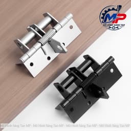 Bản Lề Lò Xo Tự Động Đóng 90 Độ, Đóng Mở Êm, Tiện Lợi (Tặng Kèm 8 Vít) BL-06 2