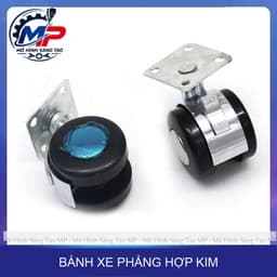 Bộ 4 Bánh Xe Nhựa 360 Độ Có Khóa - Bánh Xe Chân Bàn Ghế, Kệ Tủ Di Chuyển Linh Hoạt, Tiện Dụng  BX-01 4
