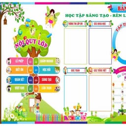 LH 30 - bảng tin lớp học/ lớp học kiểu mới/ lớp học thân thiện 4