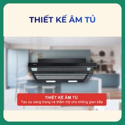 Máy Hút Mùi Bosch DFT63CA61B Serie 2 Chính Hãng Âm Tủ Kéo Trượt 60cm 3 Tốc Độ Công Suất Hút 310m³/h 8